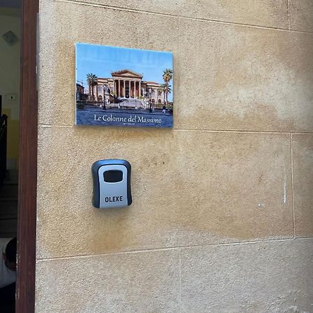 Le Colonne Del Massimo Apartment Palermo Kültér fotó