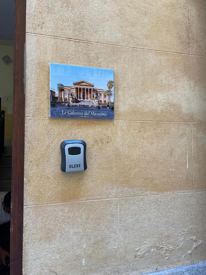 Le Colonne Del Massimo Apartment Palermo Kültér fotó